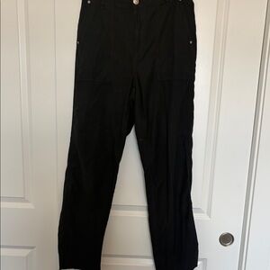 rag & bone Women's Black Cargo Pants